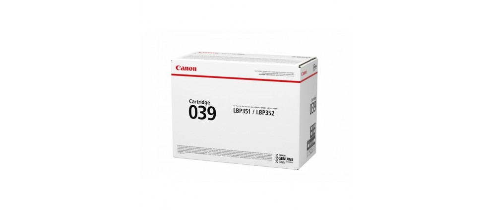 Canon 039 Toner Cartridge Black